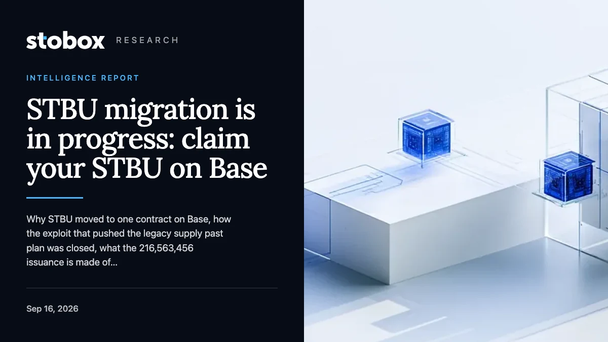 STBU migration is in progress: claim your STBU on Base